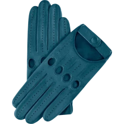 Fratelli Orsini Alessa (turquoise) - Lambskin Leather Driving Gloves