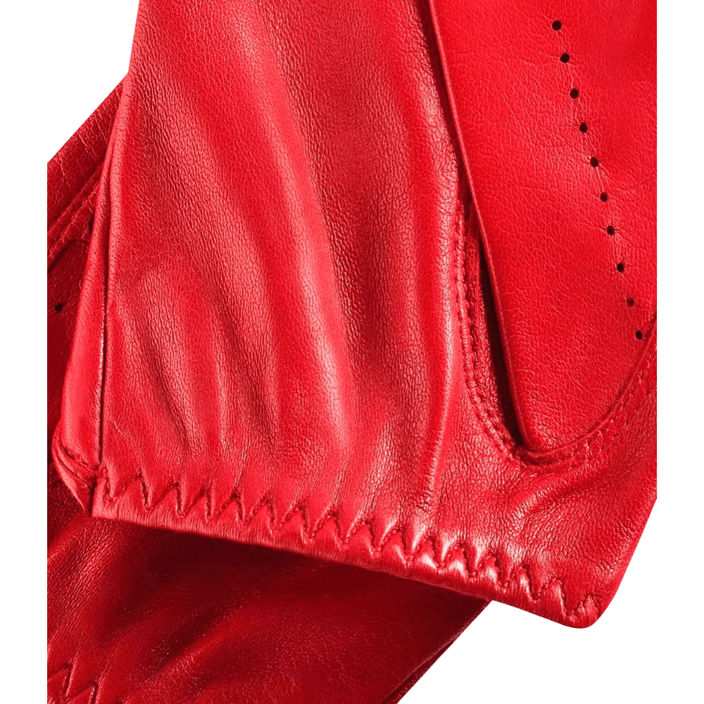 Deals ✔️ Fratelli Orsini Alessa (red) - Lambskin Leather Driving Gloves 🔔 6 Fratelli Orsini Alessa (red) - Lambskin Leather Driving Gloves