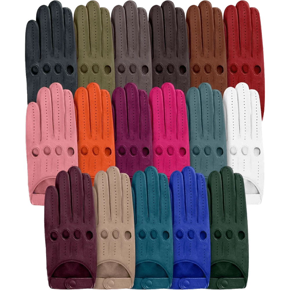 Flash Sale 😉 Fratelli Orsini Alessa (orange) - Lambskin Leather Driving Gloves 🎉 4 Fratelli Orsini Alessa (orange) - Lambskin Leather Driving Gloves