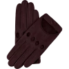 Fratelli Orsini Women's Gloves Alessa (oxblood) - Lambskin Leather Driving Gloves
