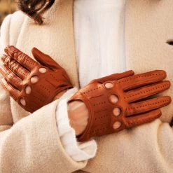 Buy ๐ Fratelli Orsini Alessa (cognac) - Lambskin Leather Driving Gloves ๐ฉ Women's Gloves ๐งจ 17 Fratelli Orsini Alessa (cognac) - Lambskin Leather Driving Gloves Women's Gloves