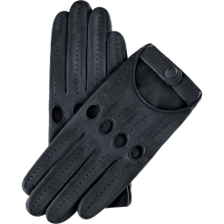 Fratelli Orsini Alessa (black) - Lambskin Leather Driving Gloves Women's Gloves