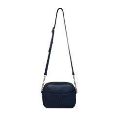 Fratelli Orsini Leather Bags Alessandra - Calf Leather Women’s Bag With Cross-body Strap In Metal And Leather Chain