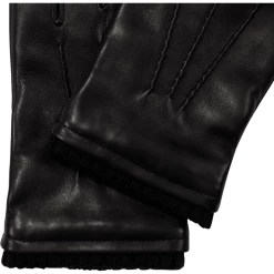 Fratelli Orsini Men's Gloves Alessandro (black) - Lambskin Leather Gloves With Cashmere Lining & Touchscreen