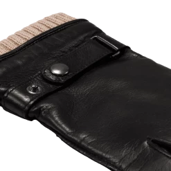 Fratelli Orsini Alonzo (black) - Lambskin Leather Gloves With Cashmere Lining & Touchscreen