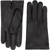 Fratelli Orsini Men's Gloves Antonio (black) - Peccary Leather Gloves With Cashmere Lining