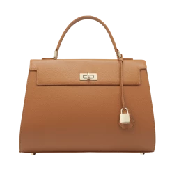 Fratelli Orsini Beatrice - Calf Leather Women's Handbag With Cross Body Shoulder Strap