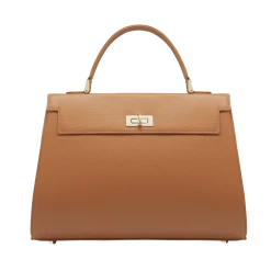 Fratelli Orsini Beatrice - Calf Leather Women's Handbag With Cross Body Shoulder Strap