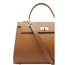 Fratelli Orsini Beatrice - Calf Leather Women's Handbag With Cross Body Shoulder Strap