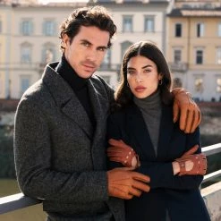 Fratelli Orsini Maria (brown) - American Deerskin Leather Driving Gloves Women's Gloves