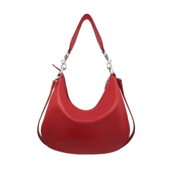 Fratelli Orsini Leather Bags Gigliola - Calf Leather Women’s Bag With Double Shoulder And Cross Body Strap