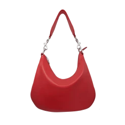 Fratelli Orsini Leather Bags Gigliola - Calf Leather Women’s Bag With Double Shoulder And Cross Body Strap