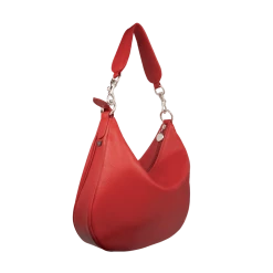 Fratelli Orsini Leather Bags Gigliola - Calf Leather Women’s Bag With Double Shoulder And Cross Body Strap