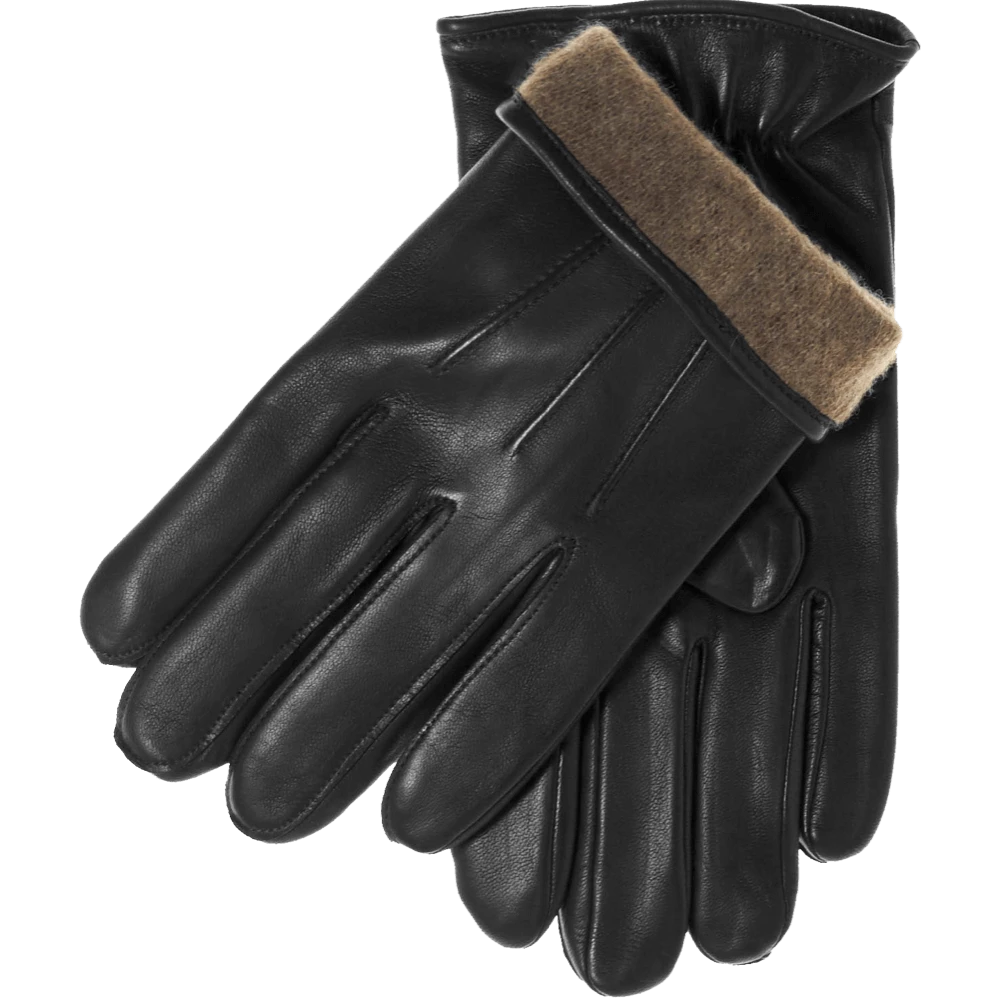 Flash Sale ❤️ Fratelli Orsini Giovanni (black) - Lambskin Leather Gloves With Cashmere Lining ⭐ 2 Fratelli Orsini Giovanni (black) - Lambskin Leather Gloves With Cashmere Lining