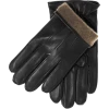 Fratelli Orsini Giovanni (black) - Lambskin Leather Gloves With Cashmere Lining & Touchscreen Men's Gloves
