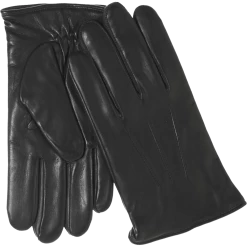 Fratelli Orsini Giovanni (black) - Lambskin Leather Gloves With Cashmere Lining & Touchscreen Men's Gloves