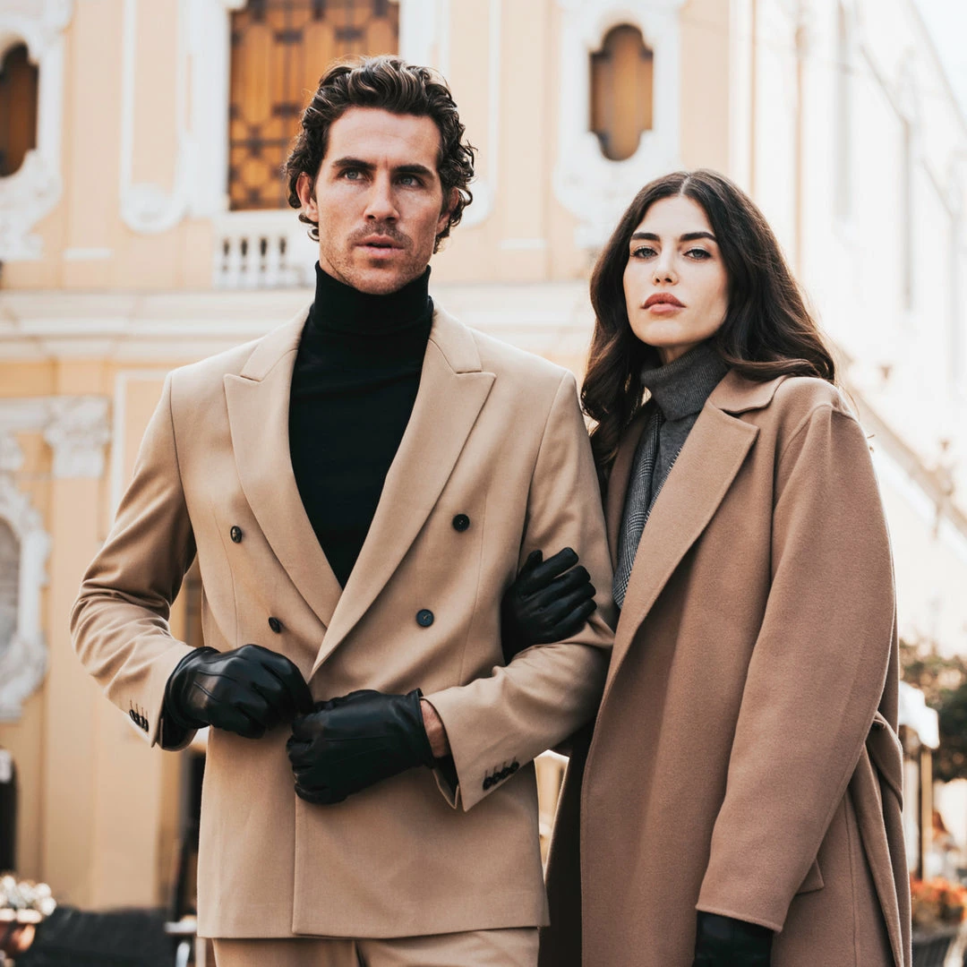 Flash Sale ❤️ Fratelli Orsini Giovanni (black) - Lambskin Leather Gloves With Cashmere Lining ⭐ 10 Fratelli Orsini Giovanni (black) - Lambskin Leather Gloves With Cashmere Lining