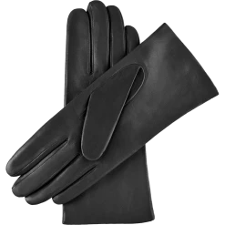 Fratelli Orsini Isabella (black) - Lambskin Leather Gloves With Cashmere Lining Women's Gloves