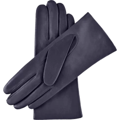 Fratelli Orsini Isabella (navy) - Lambskin Leather Gloves With Cashmere Lining & Touchscreen Women's Gloves