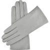 Fratelli Orsini Women's Gloves Isabella (grey) - Lambskin Leather Gloves With Cashmere Lining