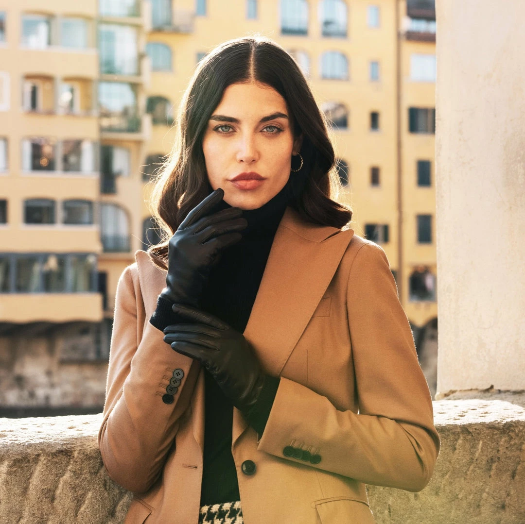 Wholesale ๐คฉ Fratelli Orsini Isabella (black) - Lambskin Leather Gloves With Cashmere Lining ๐ฉ Women's Gloves ๐ฅฐ 9 Fratelli Orsini Isabella (black) - Lambskin Leather Gloves With Cashmere Lining Women's Gloves