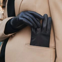 Wholesale ๐คฉ Fratelli Orsini Isabella (black) - Lambskin Leather Gloves With Cashmere Lining ๐ฉ Women's Gloves ๐ฅฐ 19 Fratelli Orsini Isabella (black) - Lambskin Leather Gloves With Cashmere Lining Women's Gloves