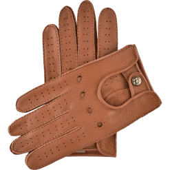Fratelli Orsini Leonardo (brown) - American Deerskin Leather Driving Gloves