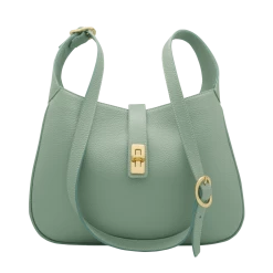 Fratelli Orsini Letizia - Calf Leather Women's Hobo Shoulder Bag