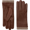 Fratelli Orsini Lorenzo (brown) - American Deerskin Leather Gloves With Cashmere Lining