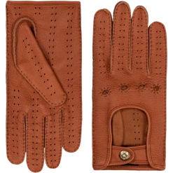 Fratelli Orsini Maria (brown) - American Deerskin Leather Driving Gloves Women's Gloves