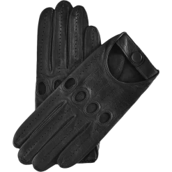Fratelli Orsini Mario (black) - Lambskin Leather Driving Gloves Men's Gloves