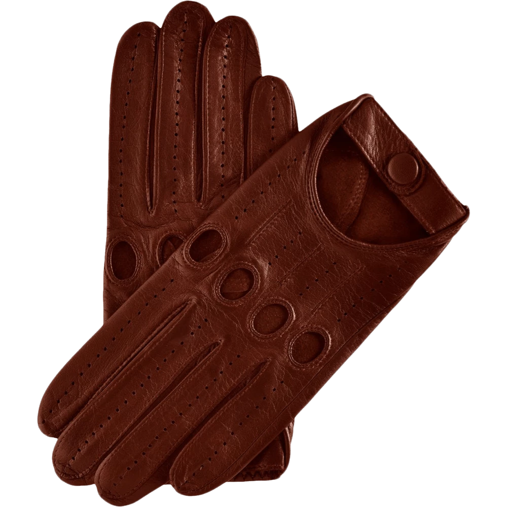 Buy ๐งจ Fratelli Orsini Mario (brown) - Lambskin Leather Driving Gloves โจ 3 Fratelli Orsini Mario (brown) - Lambskin Leather Driving Gloves