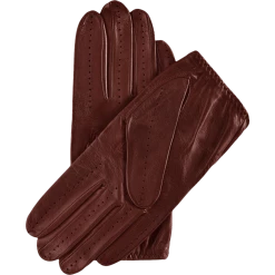 Fratelli Orsini Mario (brown) - Lambskin Leather Driving Gloves