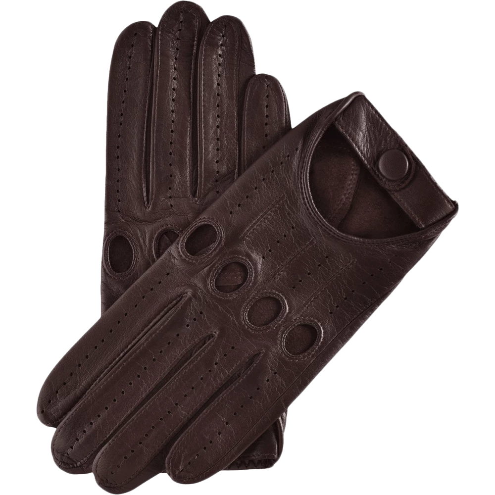 Coupon 💯 Fratelli Orsini Mario (dark Brown) - Lambskin Leather Driving Gloves & Touchscreen ❤️ 3 Fratelli Orsini Mario (dark Brown) - Lambskin Leather Driving Gloves & Touchscreen