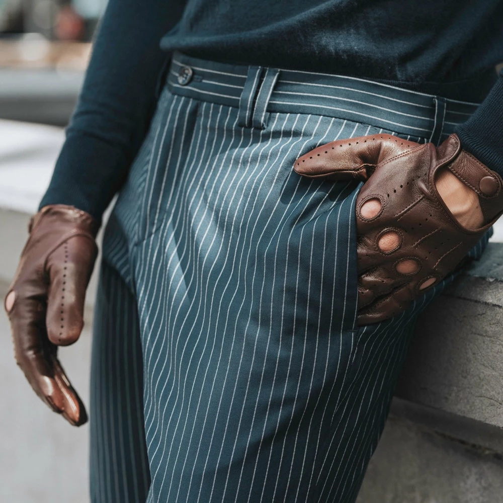 Buy ๐งจ Fratelli Orsini Mario (brown) - Lambskin Leather Driving Gloves โจ 8 Fratelli Orsini Mario (brown) - Lambskin Leather Driving Gloves