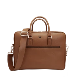 Fratelli Orsini Renato - Calf Leather Work Hand With Adjustable Shoulder Strap Leather Bags