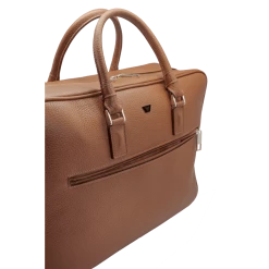 Fratelli Orsini Renato - Calf Leather Work Hand With Adjustable Shoulder Strap Leather Bags