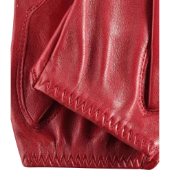 Fratelli Orsini Rossana (red) - Lambskin Leather Driving Gloves