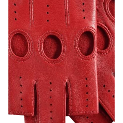 Fratelli Orsini Rossana (red) - Lambskin Leather Driving Gloves