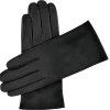 Fratelli Orsini Sofia (black) - Lambskin Leather Gloves With Silk Lining
