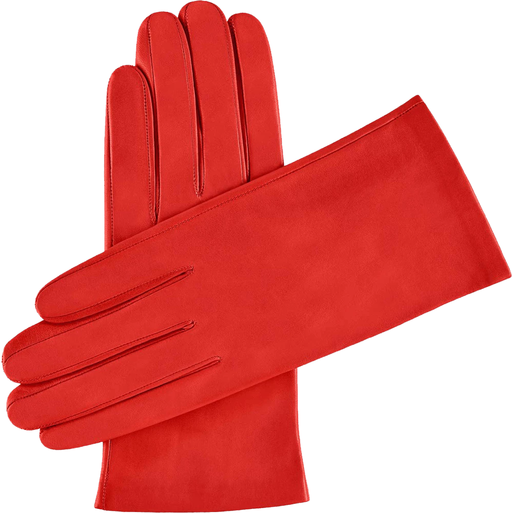 Discount 🥰 Fratelli Orsini 👩 Women's Gloves Sofia (red) - Lambskin Leather Gloves With Silk Lining 😉 3 Fratelli Orsini Women's Gloves Sofia (red) - Lambskin Leather Gloves With Silk Lining