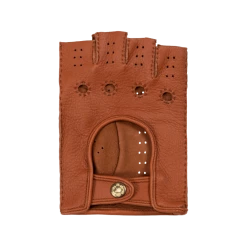 Fratelli Orsini Vincenzo (brown): American Deerskin Leather Driving Gloves