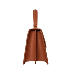 Fratelli Orsini Xenia - Calf Leather Women’s Handbag With A Detachable Cross Body Shoulder Strap